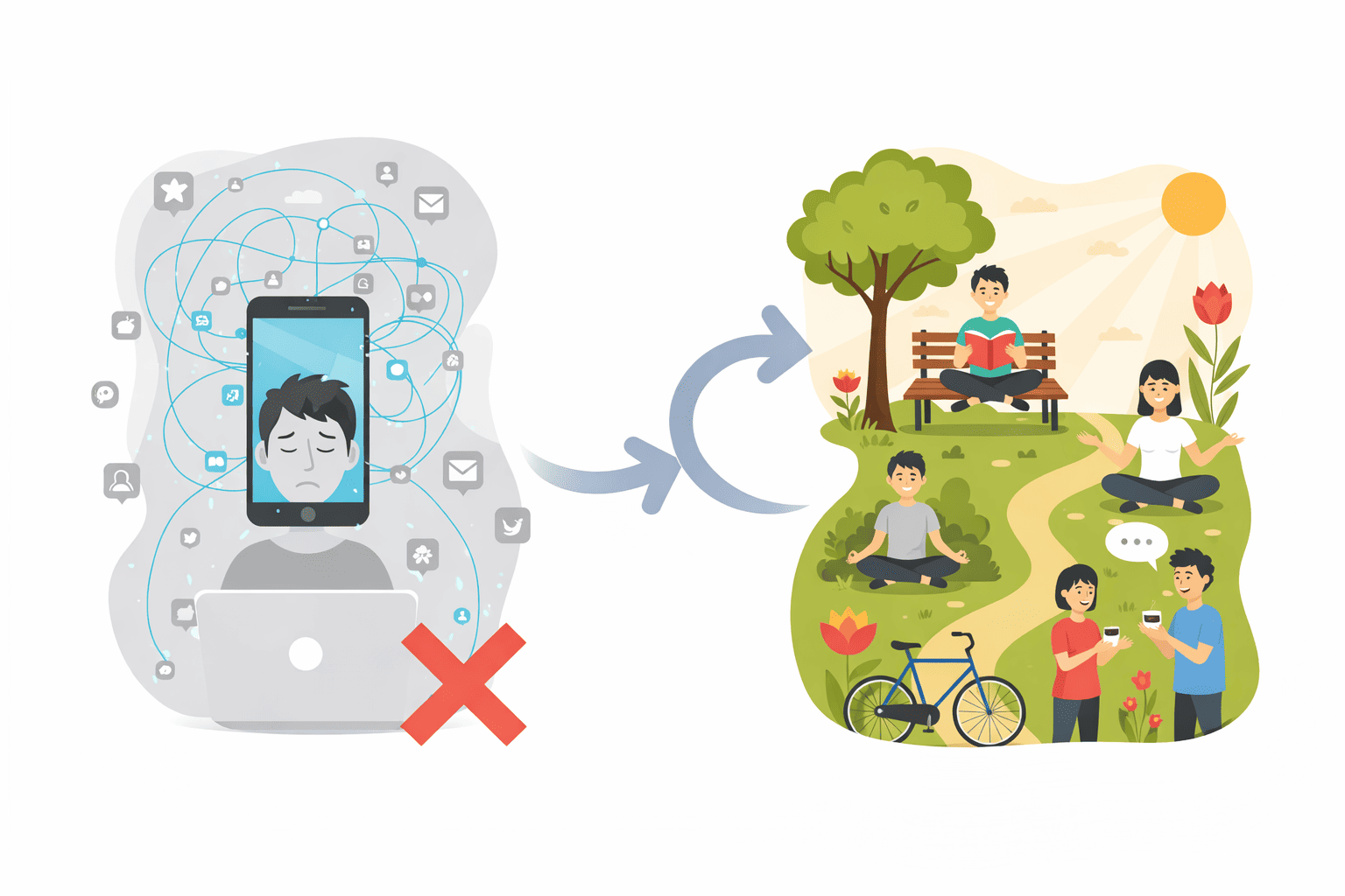 Benefits of Digital Detox: How ReducingScreen Time Improves Your Life