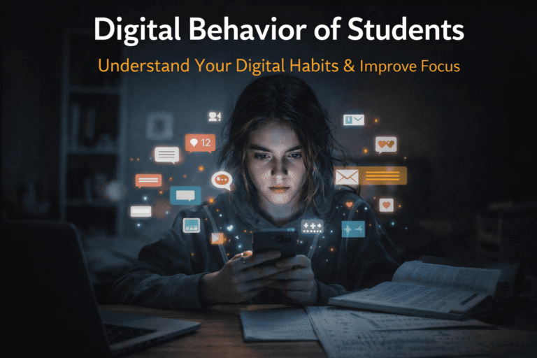 students digital behaviour and screen habits impact on focus